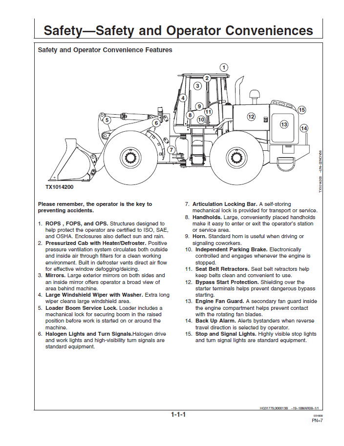 Download John Deere 624J Loader Operator Manual OMT229875