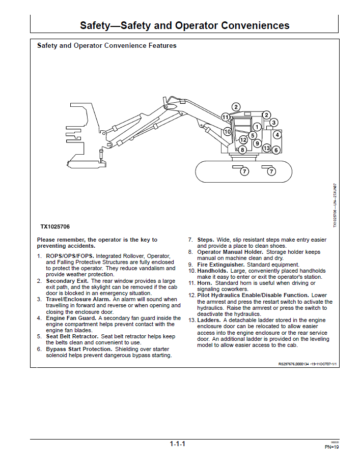 Download John Deere 753J 759J Tracked Feller Buncher Manual OMT231007