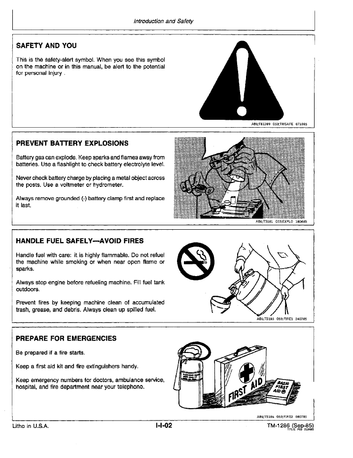 Download John Deere TM1286 Backhoe Loader Workshop Manual