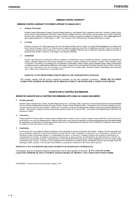 Download Komatsu D155AX-5 Bulldozer Operation Manual PDF