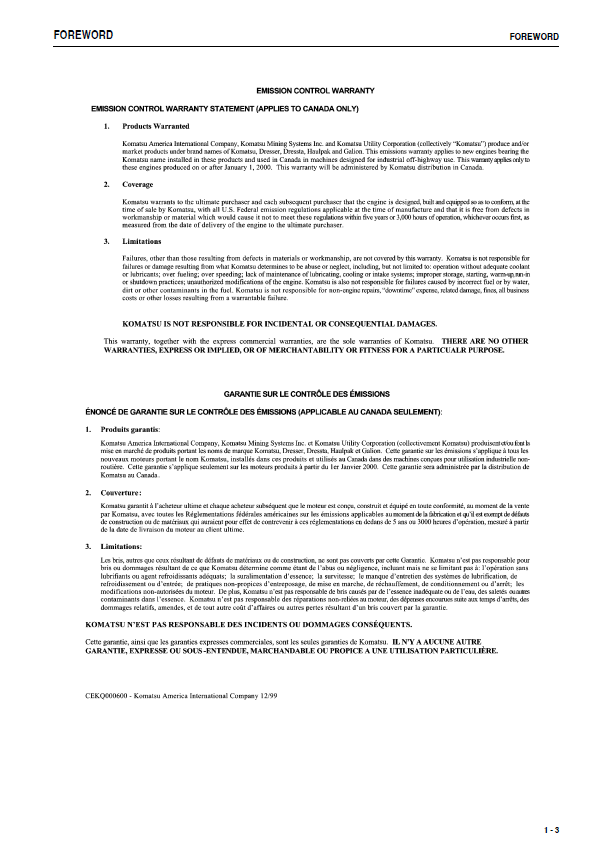 Download Komatsu D275A-5 Bulldozer Operator Manual
