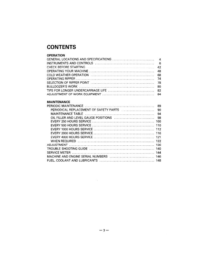 Download Komatsu D475A-2 Bulldozer Service & Maintenance Manual SEAD019M0202 PDF