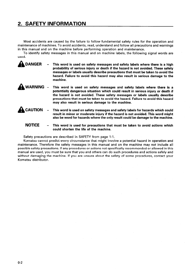 Download Komatsu D75S-5 Dozer Shovel Service Manual SEAD010000 PDF