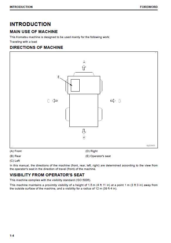 Download Komatsu HD325-8 HD405-8 Dump Truck Operation Manual (TEN00762-04)