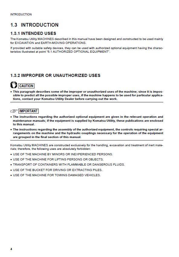 Download Komatsu PC12R-8 PC15R-8 HS Excavator Maintenance Manual