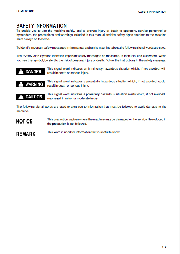 Download Komatsu PC2000-8 Operation and Maintenance Manual