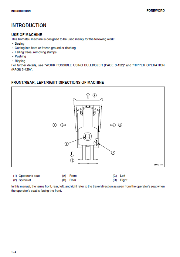 Download Komatsu PC27MR-3 PC35MR-3 Hydraulic Excavator Operation Manual