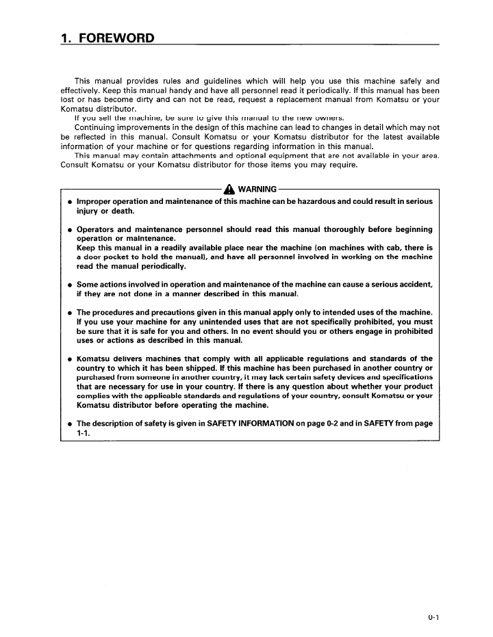 Download Komatsu Super D155AX-3 Dozer Manual SEAD005201 PDF