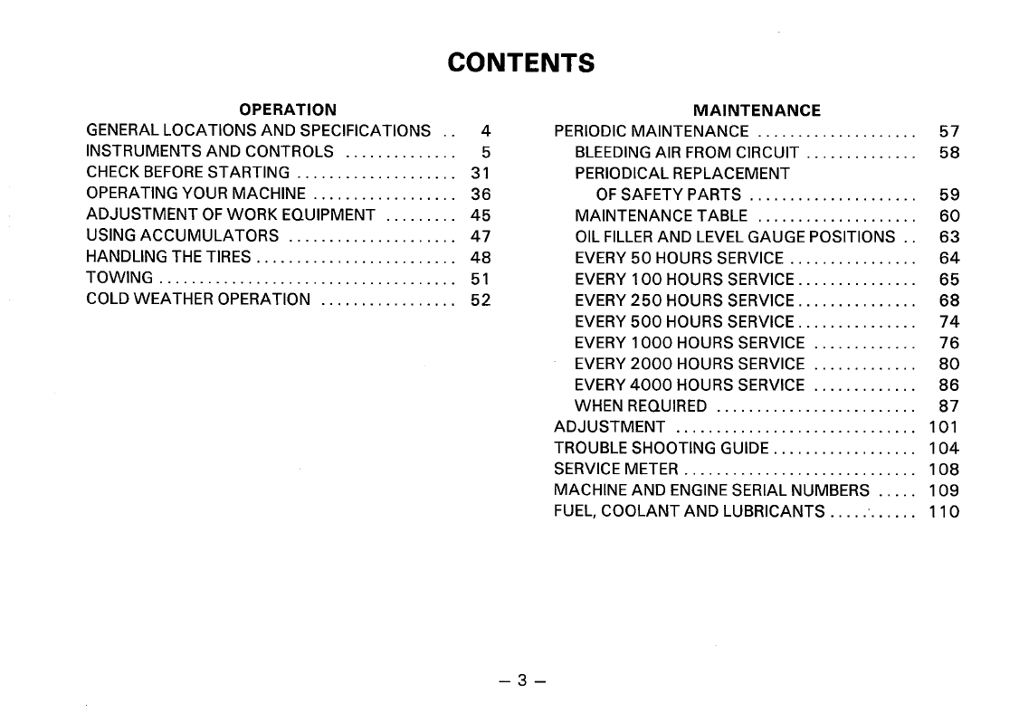 Download Komatsu WA320-1 Wheel Loader Manual PDF (Publication SEAMU4170103)