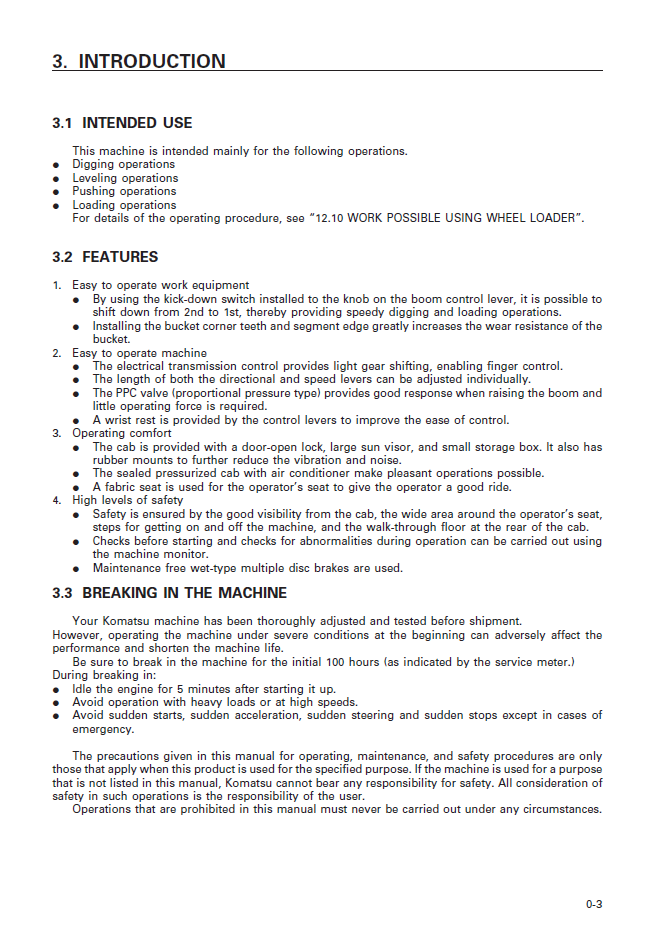Download Komatsu WA700-3 Wheel Loader Service Manual SEAD018501 PDF