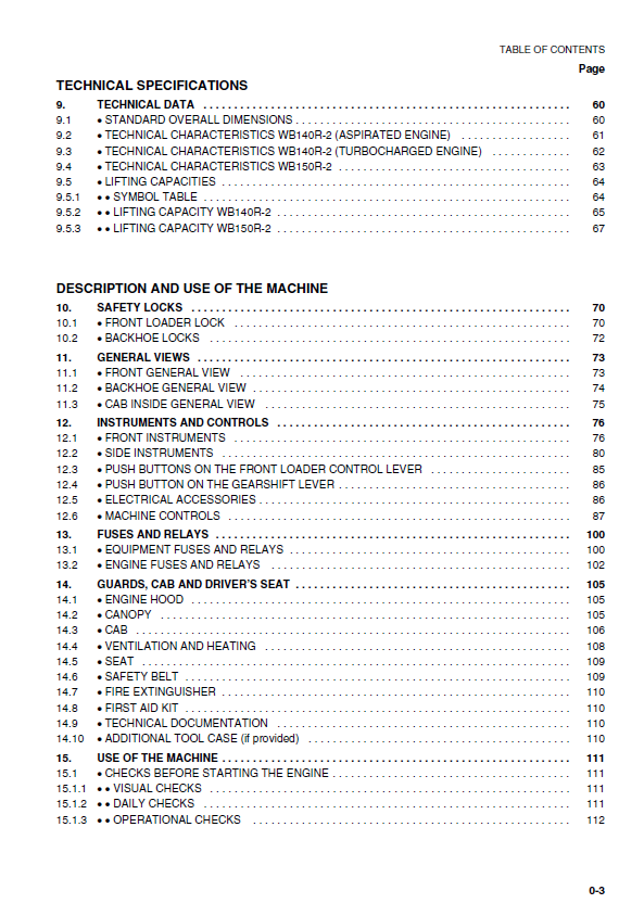 Download Komatsu WB140-2 WB150-2 Backhoe Loader WEAM000904 PDF Manual