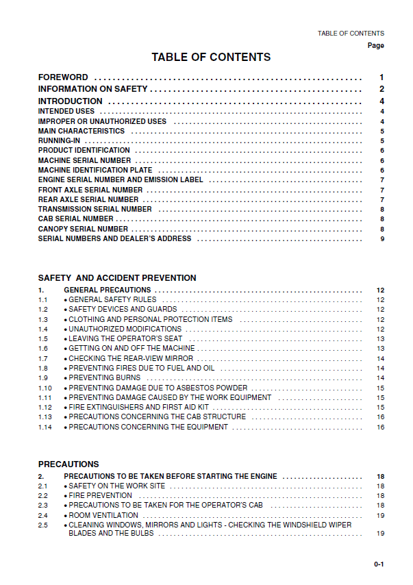 Download Komatsu WB140-2 & WB150-2 Loader Service & Operation Guide