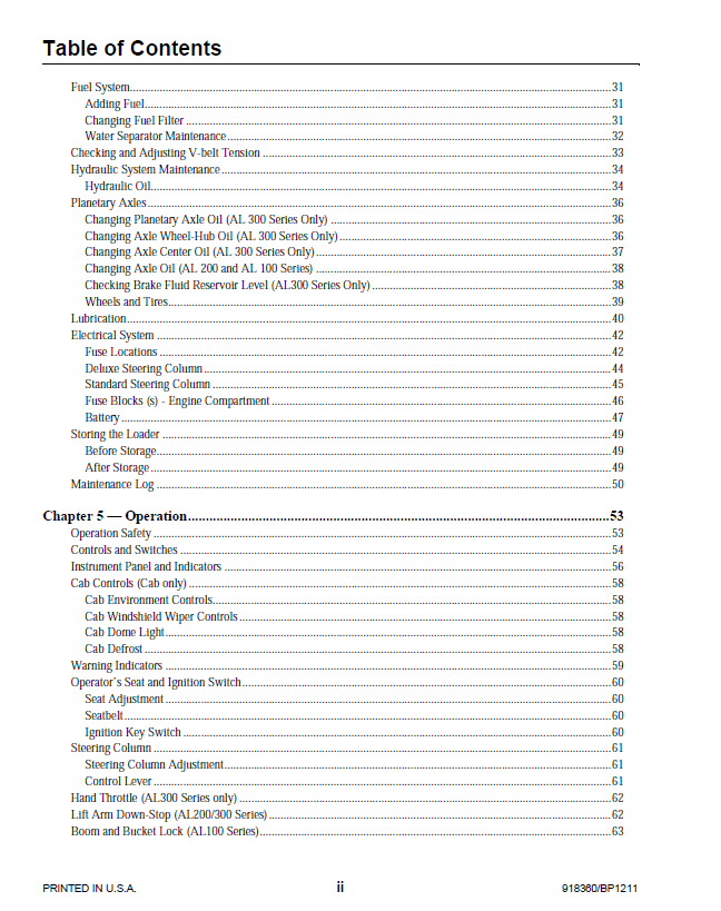 Download Mustang 918360 Articulated Loader Service Manual PDF