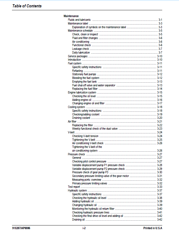 Download Mustang Compact ME3803ZT Workshop Manual 918207 PDF
