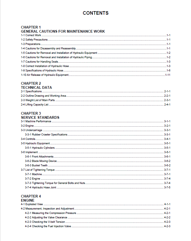 Download Mustang Compact Z17 Gen:2 Excavator Service Manual 50940307 PDF