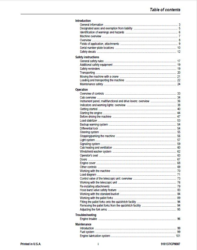 Download Mustang ML48T All-Wheel-Steer Loader Guide 918137