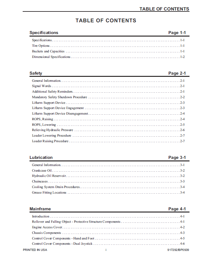 Download Mustang Yanmar 2066-2086 Skid Steer Loader Service Manual PDF