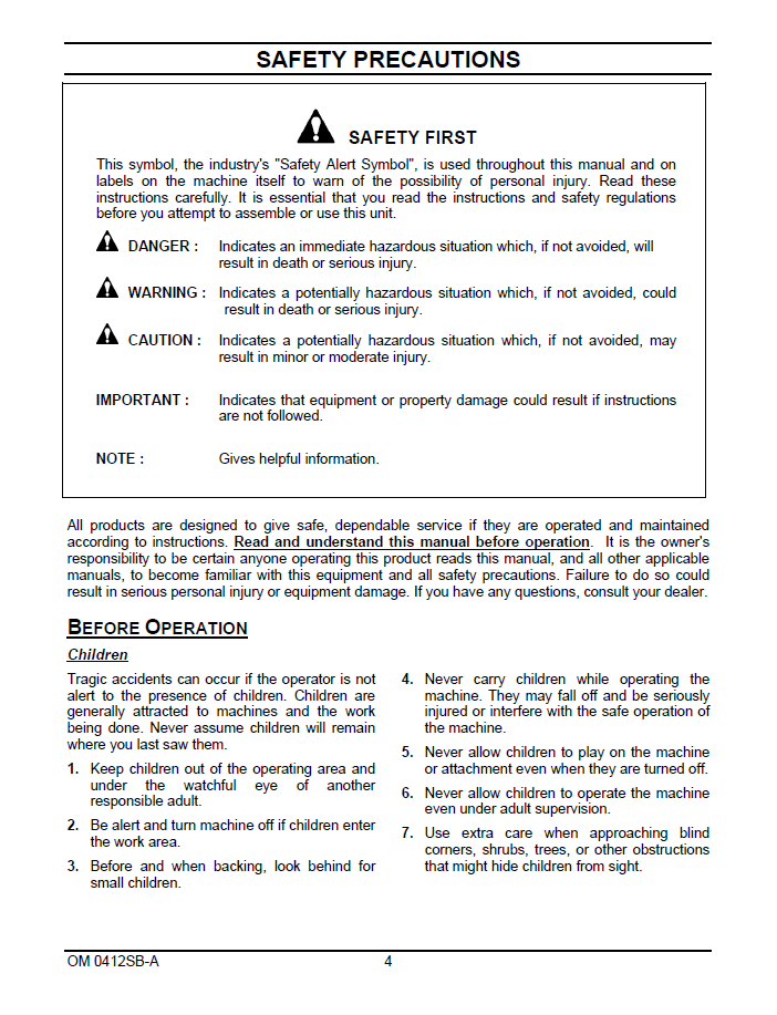 Download New Holland 836GS 60 Inch Snowblower Operator Guide 47391778 PDF