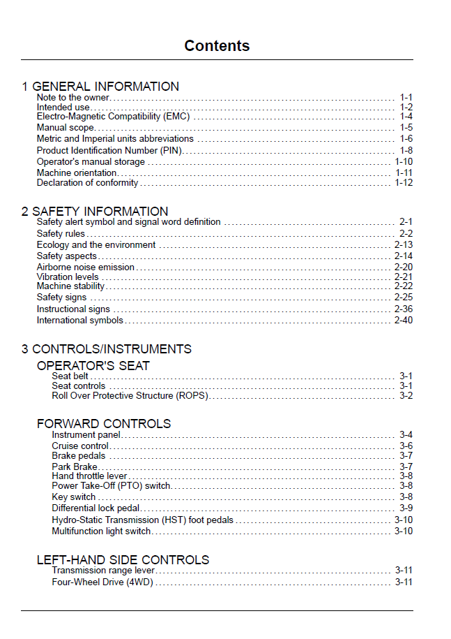 Download New Holland Boomer 20 Boomer 25 Tractor Manual - 47578934 PDF