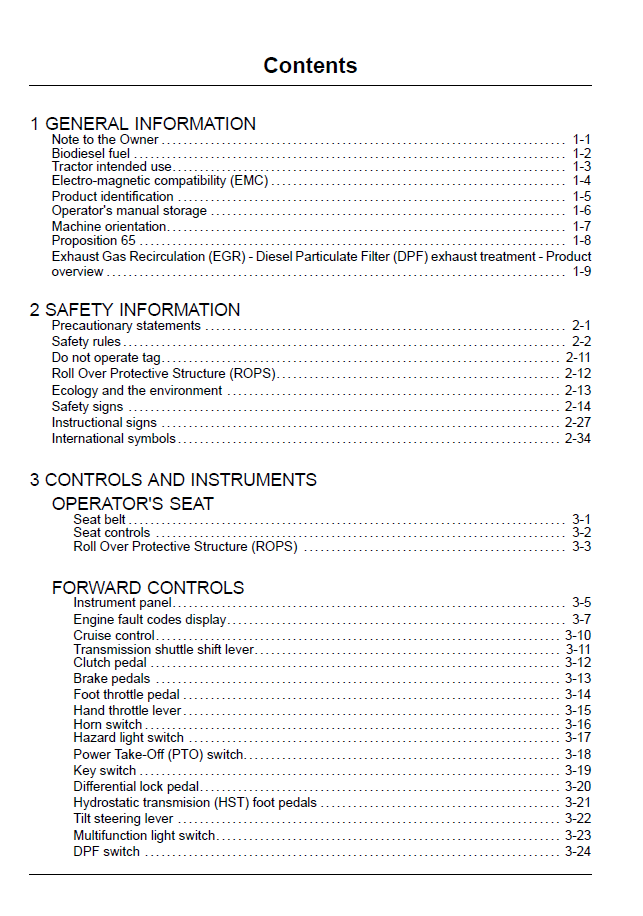 Download New Holland Boomer 41 Boomer 47 Tractor Manual - 47578243 PDF