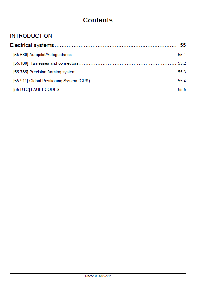 Download New Holland IntelliView Navigation Service Manual - 47625200 PDF