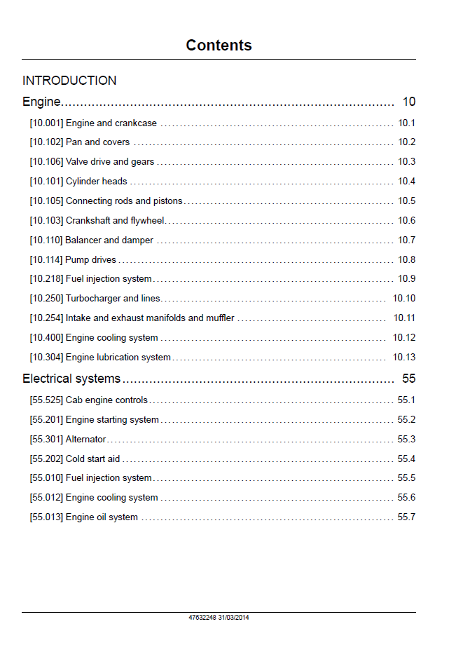 Download New Holland N843 N844 Series Engine Service Manual - 47632248 PDF