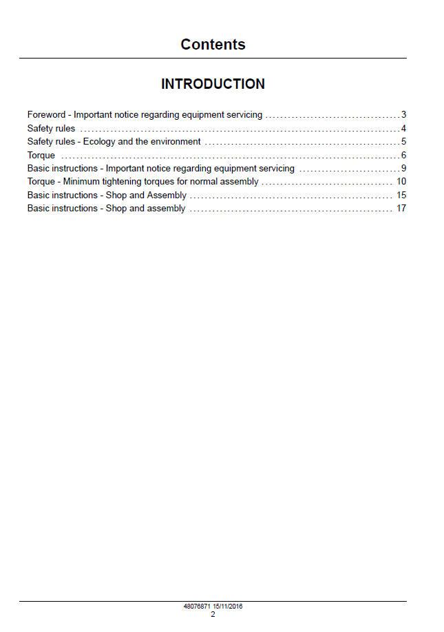 Download New Holland NEF Tier 4B Stage IV Engine Service Manual 48076871 PDF