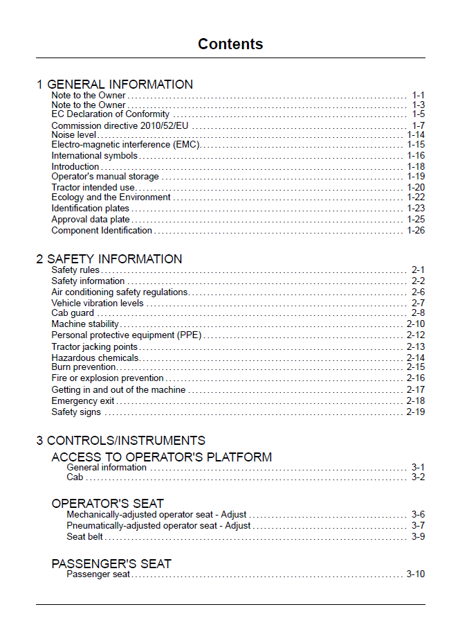 Download New Holland T4 Series Tractor Operator Manual - 47604403 PDF