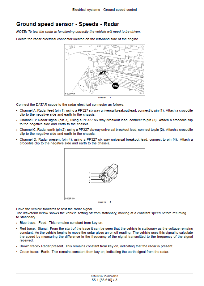 Download New Holland T7 Series Tractor Maintenance Manual 47567521 PDF
