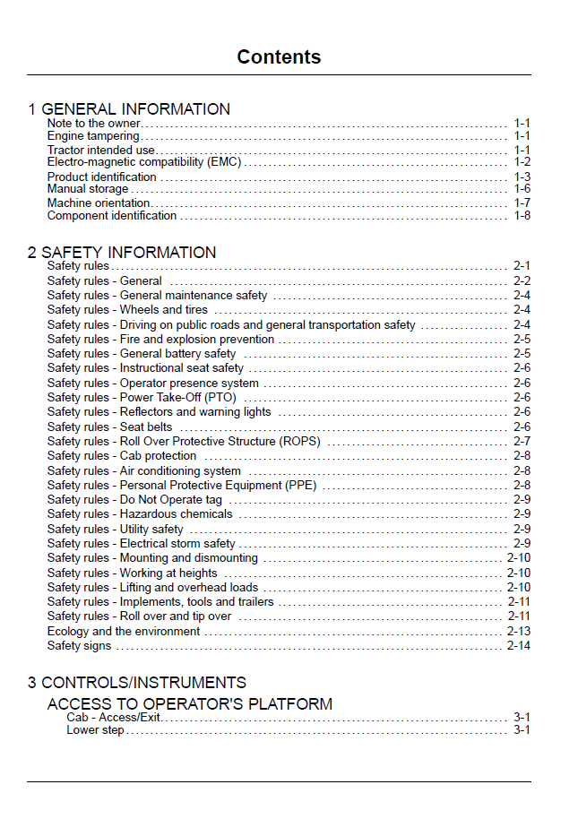Download New Holland T8 Series Tractor Operator Manual - 47596185 PDF