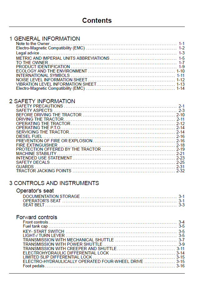 Download New Holland TD4 Series Tractor Operator Manual - 47646518 PDF