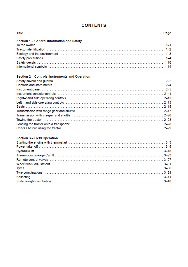 Download New Holland TD65F TD75F TD85F Maintenance Manual 47518904 PDF