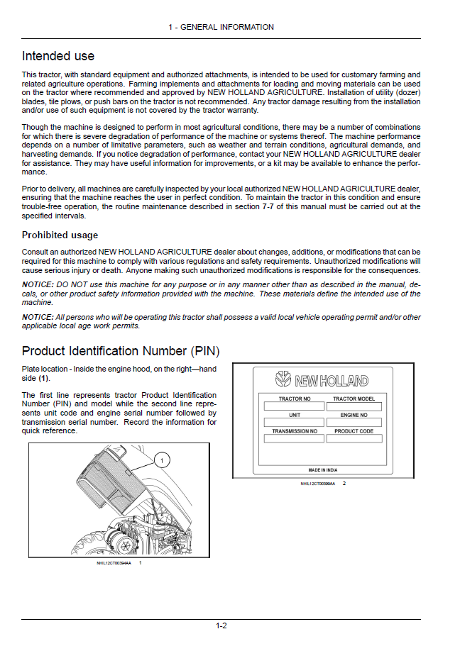 Download New Holland Workmaster 65 75 Tractor Repair Guide 47412148 PDF