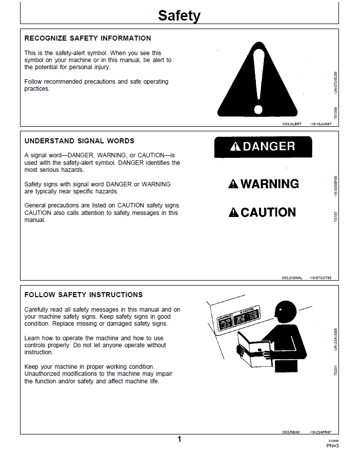 Download OMM79635 John Deere Motor Grader Complete Operator Manual