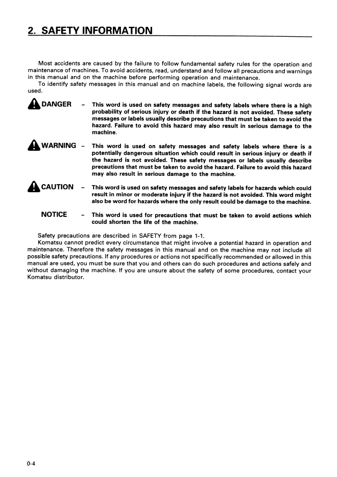 Download SEAM007603T: Komatsu D475A-2 Bulldozer Maintenance Manual