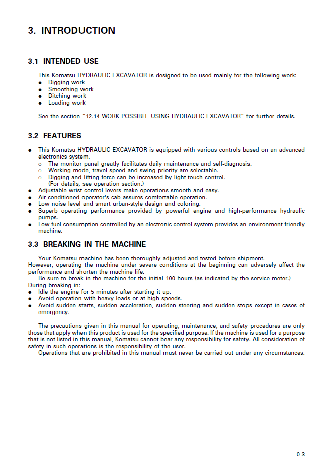 Download SEAM009003T: Komatsu PC300 and PC350 Hydraulic Excavator Maintenance Manual