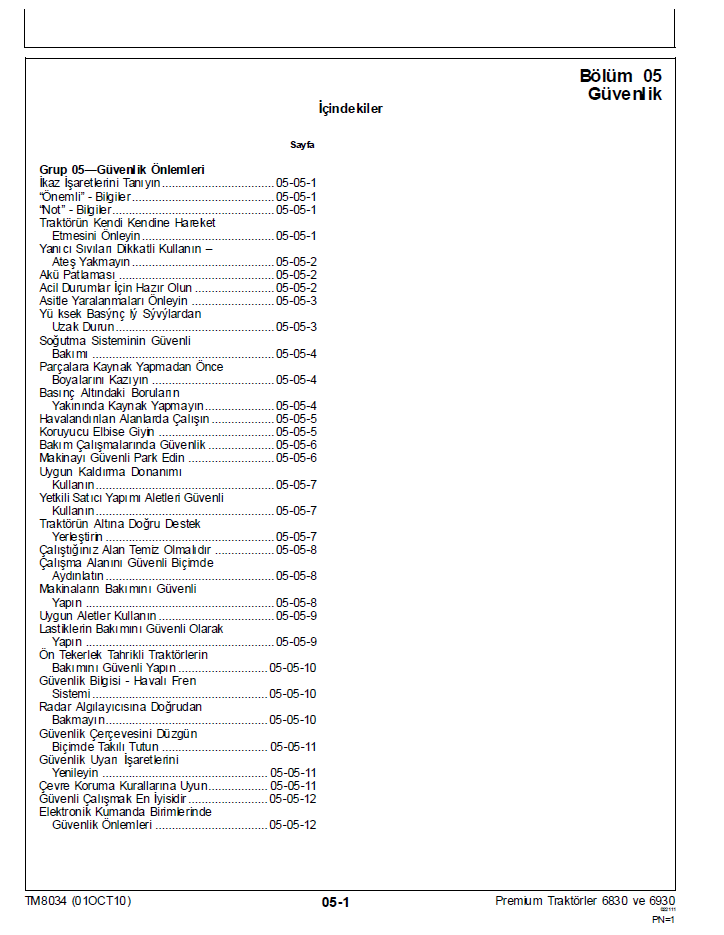 Download TM2839 John Deere 7720 7820 7920 Tractor Service Diagnostic Manual PDF