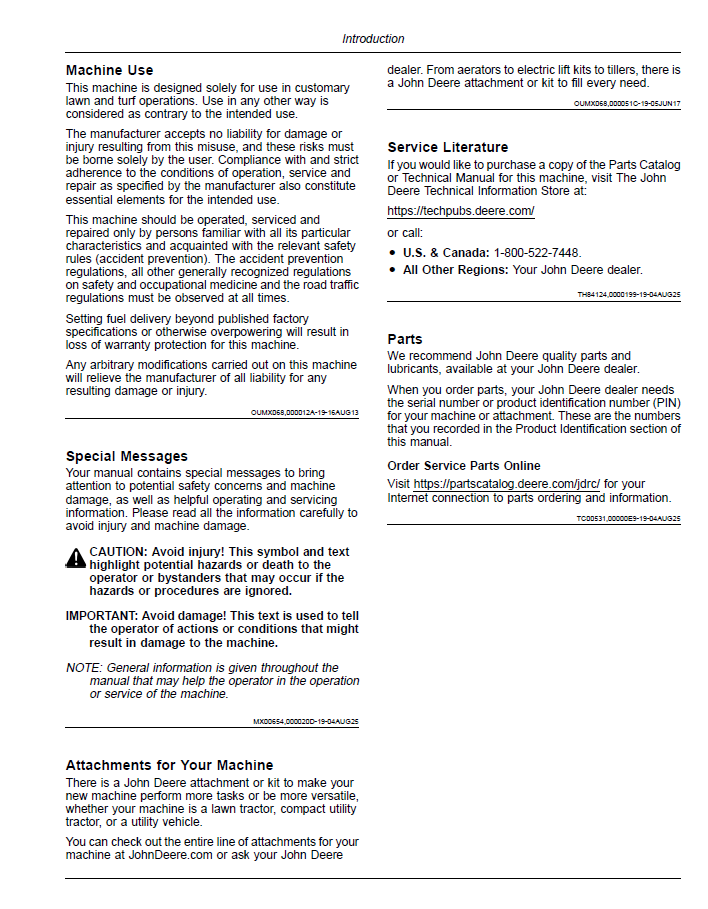 Download Z900M & Z900R Pro Series Operator Manual | OMUC46549 Deere