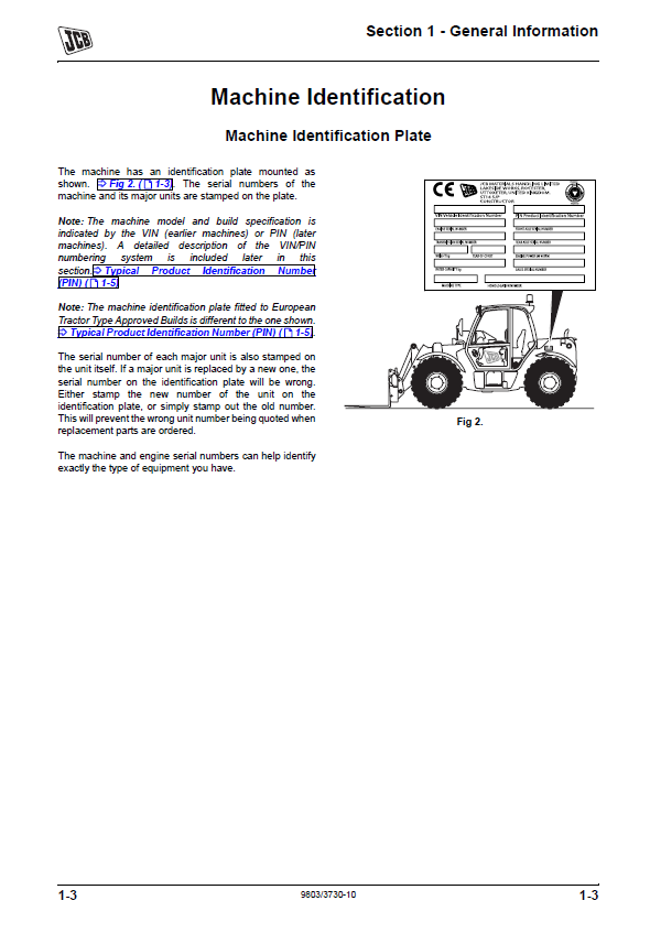 Expert JCB Side Engine Loadall Mechanics & Diagnostic Services