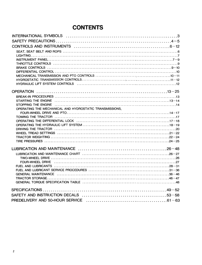 Ford 1220 Tractor User Manual 42122010 PDF