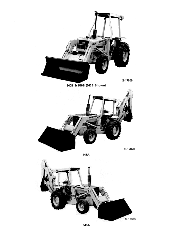 Ford 340B 445A 540B 545A Tractor Operating Manual PDF 42034012
