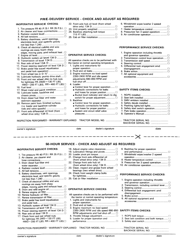 Ford 555D 575D 655D 675D Operator Manual PDF 42055526