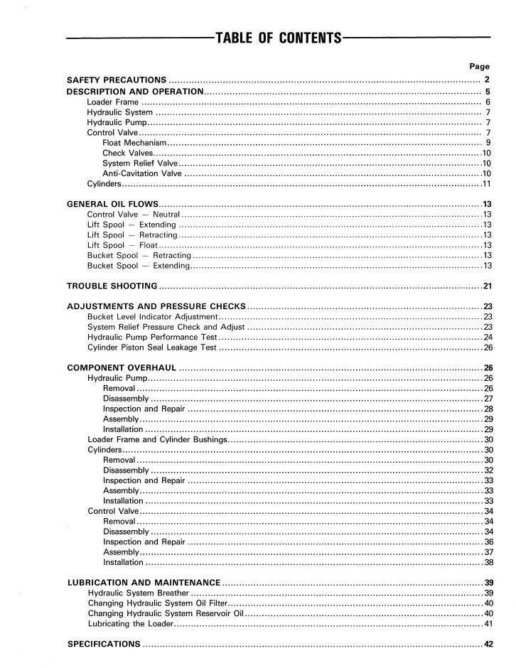 Ford 745 Model 19-955 Loader Repair Manual 40074511 PDF