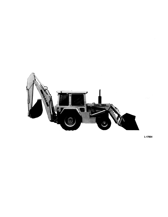 Ford 755A Loader Backhoe Operator Manual PDF 42075511