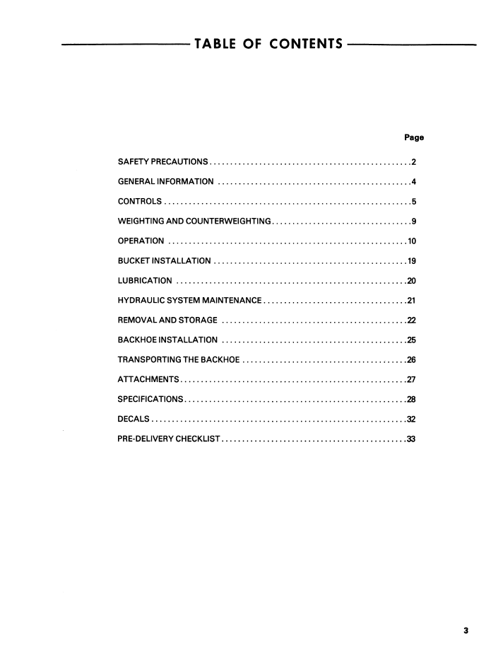 Ford 765 Backhoe Attachment Manual PDF 42076510