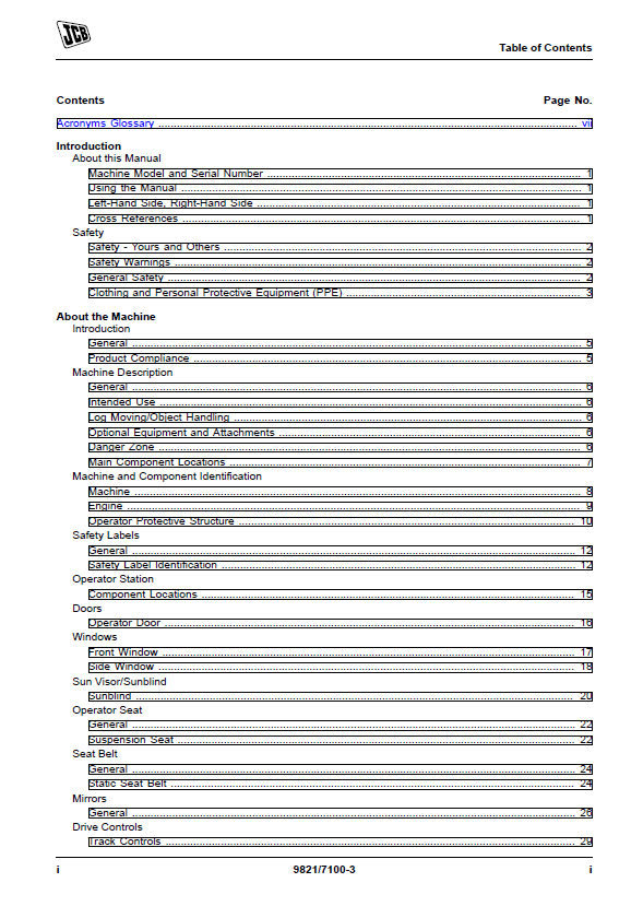 Free JCB JS85 Operator Manual: Safety & Operating Guide