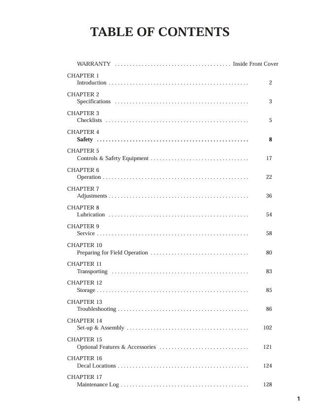 GEHL 1060 1065 Forage Harvester Owner's Operator Manual 907051