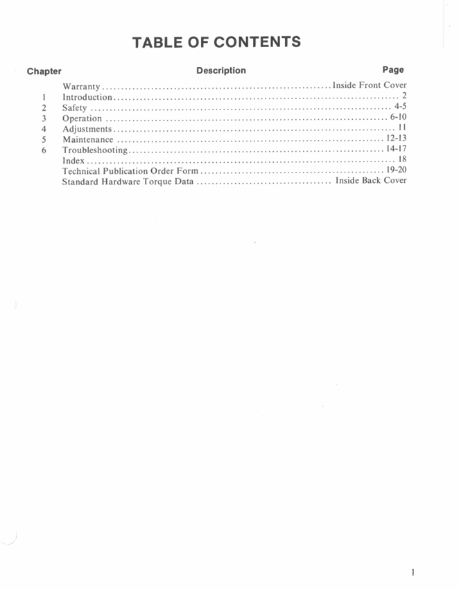 GEHL 1060/1260 Metal Stop Operators Manual 903603 Digital PDF
