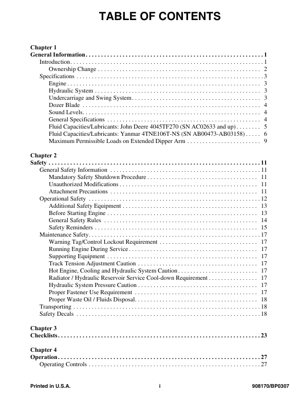 GEHL 1202 Compact Excavator Owners & Operator Manual 908170 PDF