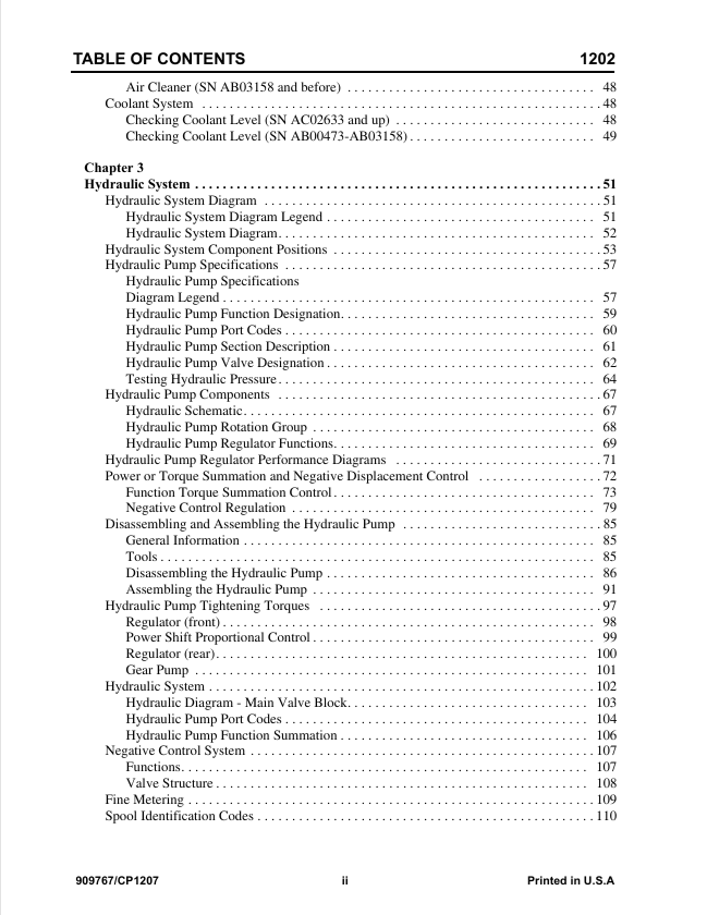 GEHL 1202 Compact Excavator Repair & Maintenance Manual 909767